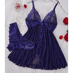 Baby doll Morado con Pantaletas