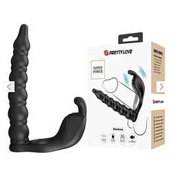 Anillo vibrador doble penetración blackney 