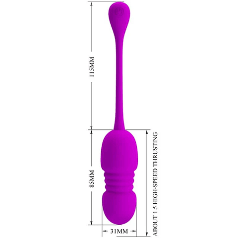 PRETTY LOVE HUEVO IMPULSOR VIBRADOR "CALLIERI"