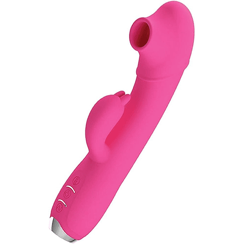 PRETTY LOVE REGINA VIBRADOR SUCCIONADOR TRIPLE FUNCION 