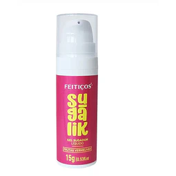 SUGALIK-  SUCCIONADOR LÍQUIDO-ESTIMULANTE CLITORIAL SABOR  FRUTOS ROJOS 15g