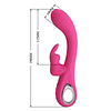 Novak Vibrador Dual Pretty love  Recargable