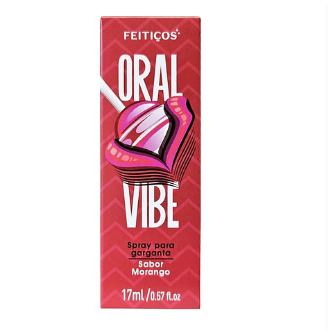 ANTIARCADA ORAL VIBE SPRAY GARGANTA PROFUNDA- FRUTILLA 17 ml
