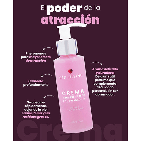 Crema Humectante con Feromonas 125ml
