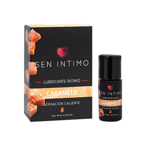 Lubricante Efecto calor - Sabor Caramelo Sen Intimo 30ml
