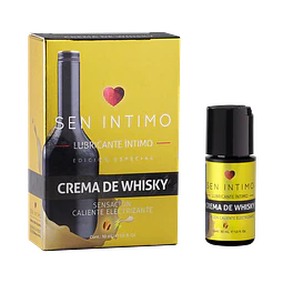 Lubricante Estimulante /Electrizante Caliente Crema de Whisky 30 Ml
