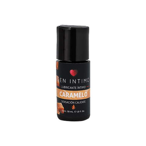 Lubricante Efecto calor - Sabor Caramelo Sen Intimo 30ml