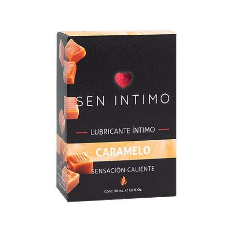 Lubricante Efecto calor - Sabor Caramelo Sen Intimo 30ml