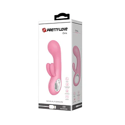 Chris Vibrador Recargable Triple Motor - Rosa