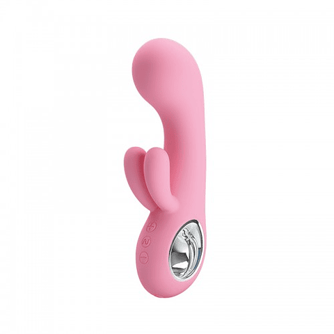 Chris Vibrador Recargable Triple Motor - Rosa