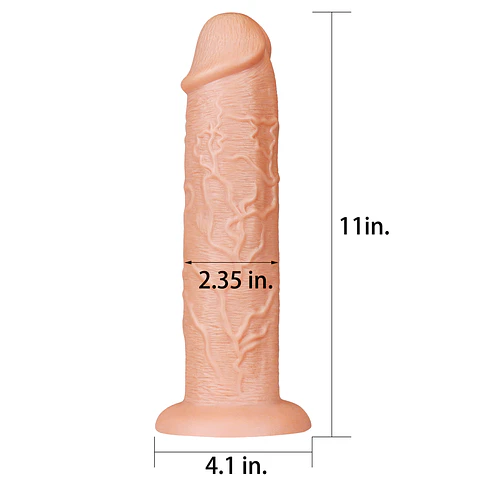 Dildo REALISTIC LONG DILDO 11 pulgadas XXL