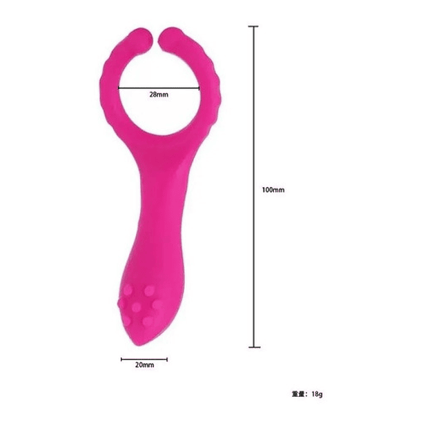 Anillo Vibrador Estimulador Anal, Pezones, Punto G, Clitoris 1
