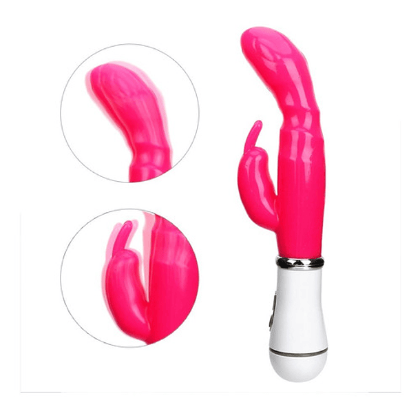 Consolador Vibrador Punto G Vaginal Estimula Clitoris Pene 2