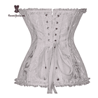 Corset Encaje Baby Doll Satin Lenceria Sexy Negro Rojo  9