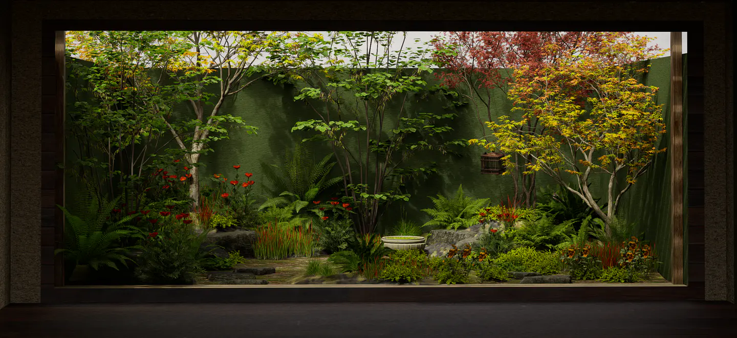 Un jardín de ensueño