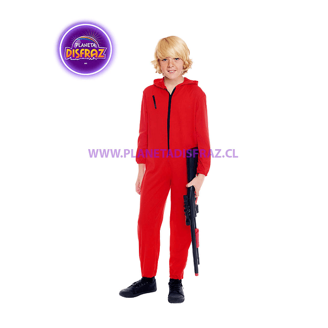 DISFRAZ ATRACADOR UNISEX INFANTIL