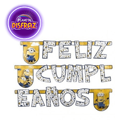 Guirnalda Feliz CumpleaÏos Minion 