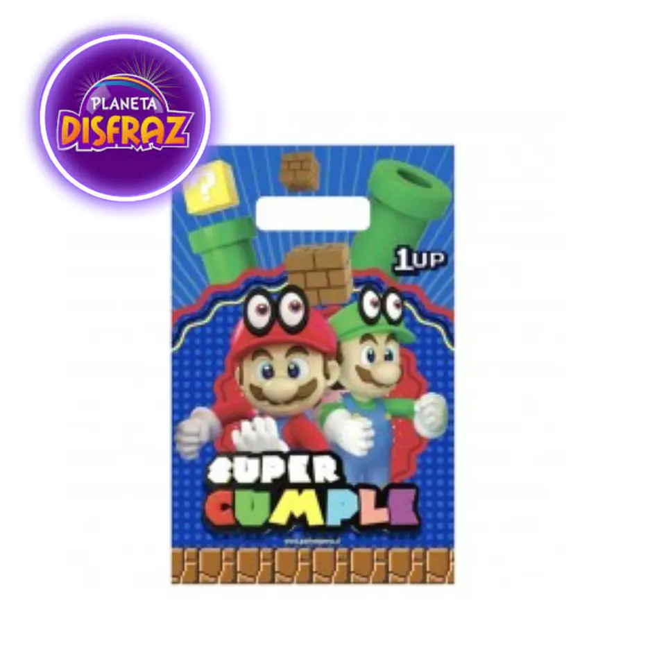 Bolsas De Dulces Super Mario Bross 1