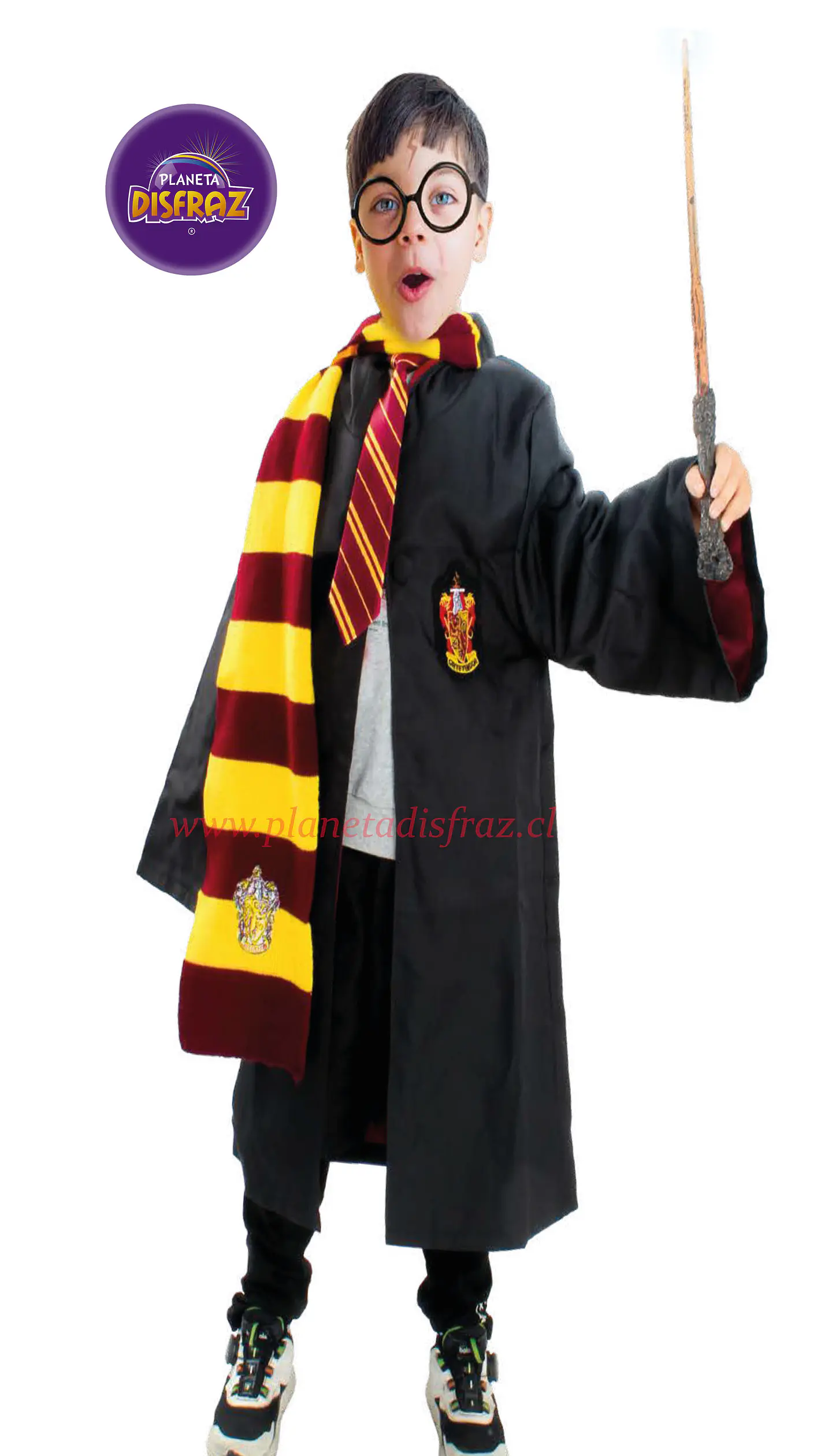 Disfraz De Mago Harry Infantil  1