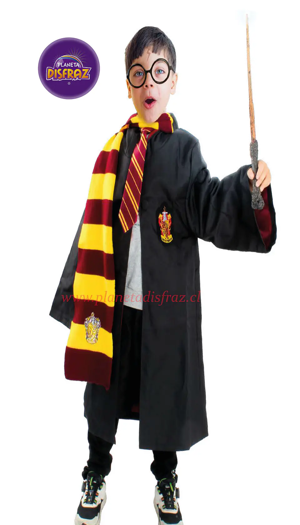 Disfraz De Mago Harry Infantil  1