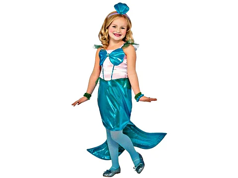 Disfraz Sirena Del Mar Niña