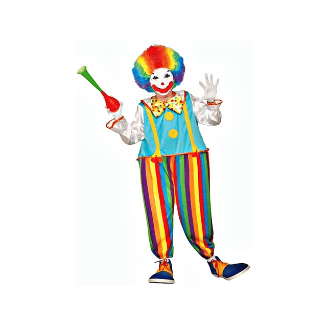 Disfraz Payaso De Circo Niño