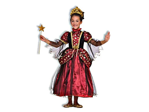 Disfraz Niña De Princesa Estrella Dorada
