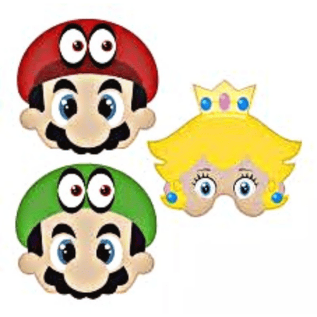Pack Cumpleaños Super Mario Bros 12 Personas