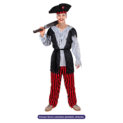 Disfraz Pirata Hombre Clasico