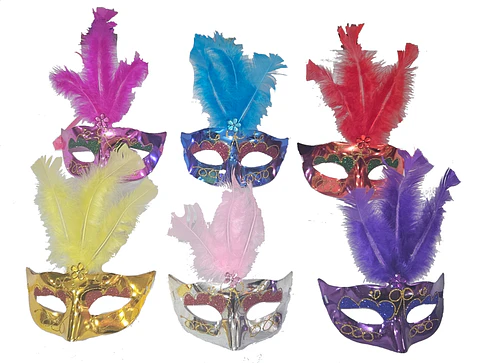 Set Antifaces Venecia Pluma Fiesta X6
