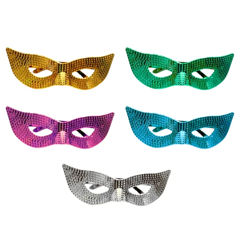 Set Lentes Metalizados Figuras X5