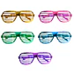 Set Lentes Metalizados Figuras X5 - Miniatura 3