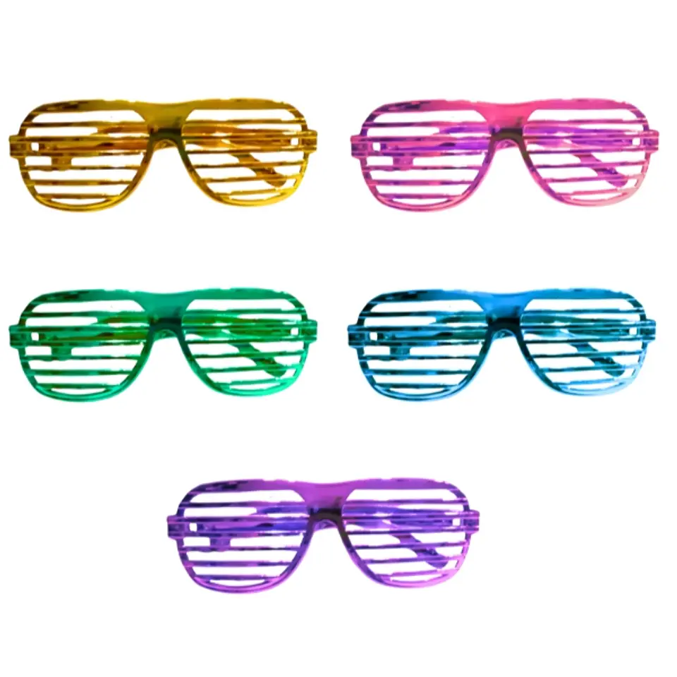 Set Lentes Metalizados Figuras X5 3