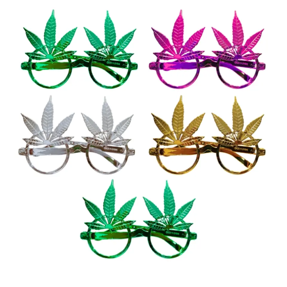 Set Lentes Metalizados Figuras X5 4