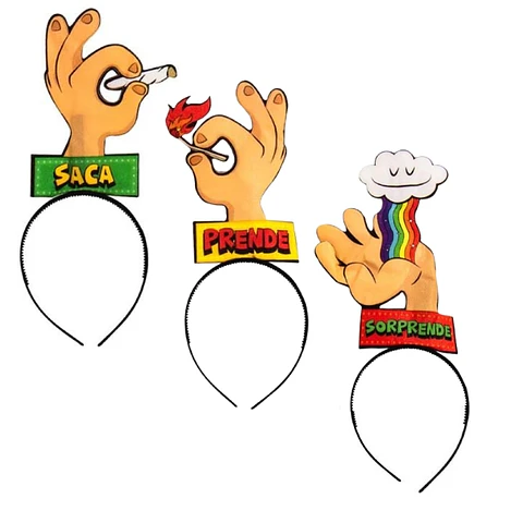 Set Cintillos Saca Prende Sorprende
