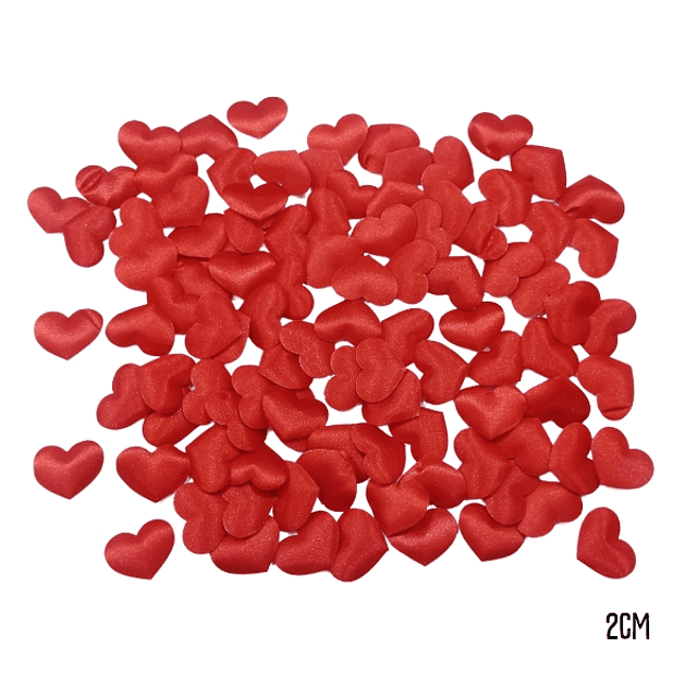 Set Pétalos Corazón 2cm