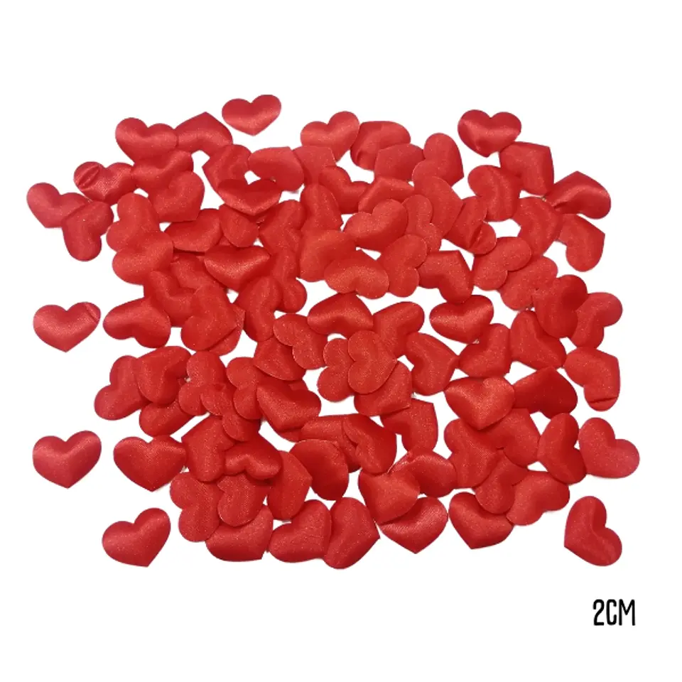 Set Pétalos Corazón 2Cm 100U 2