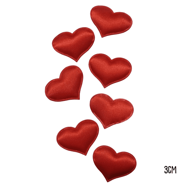 Set Pétalos Corazón 3cm