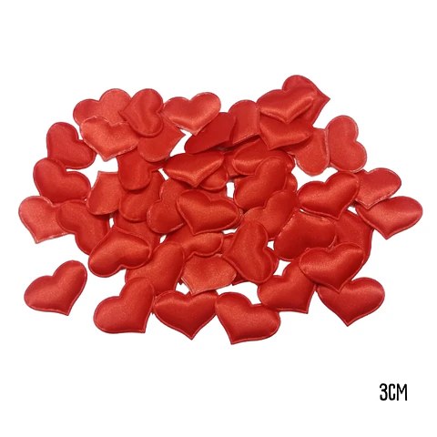 Set Pétalos Corazón 3Cm 50U