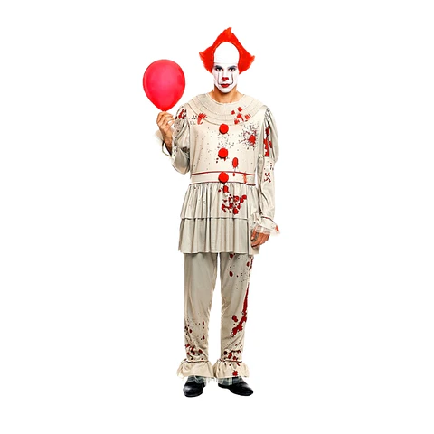 Disfraz Payaso It Asesino Adulto