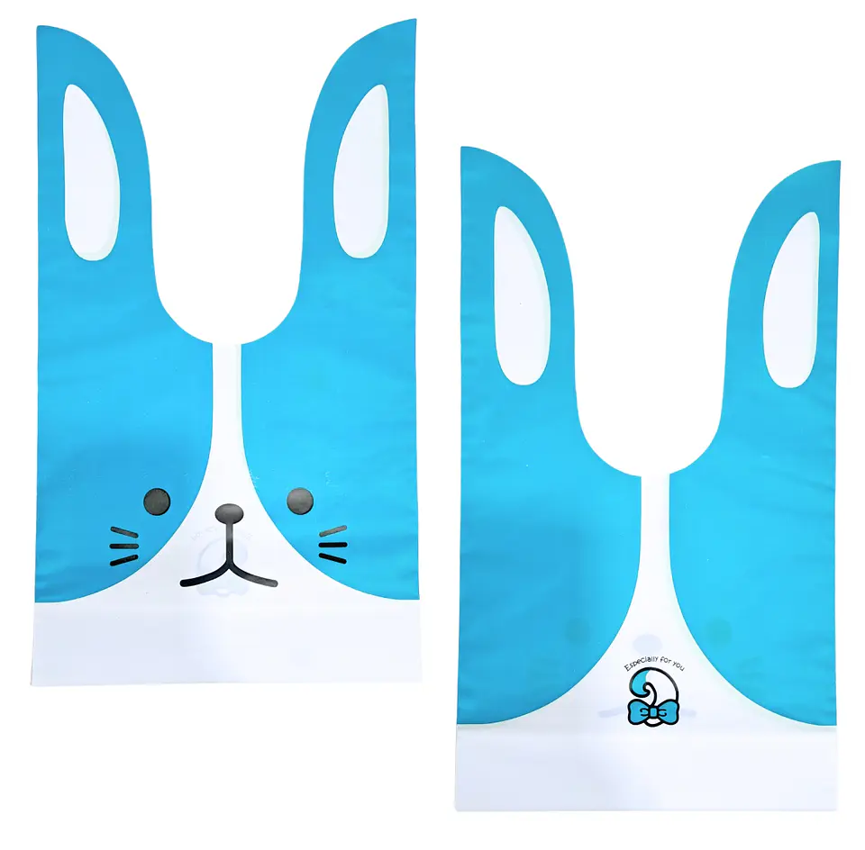 Set 12 Bolsas Conejo De Pascua Mediana 2