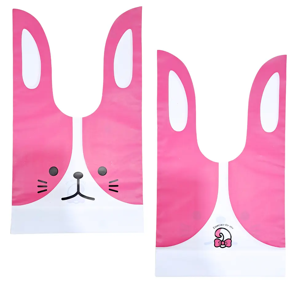 Set 12 Bolsas Conejo De Pascua Mediana 3