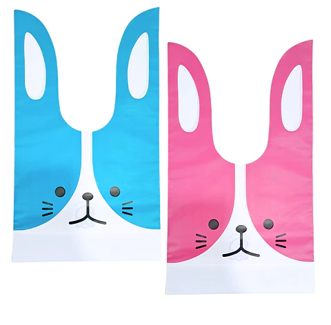 Set 12 Bolsas Conejo De Pascua Mediana