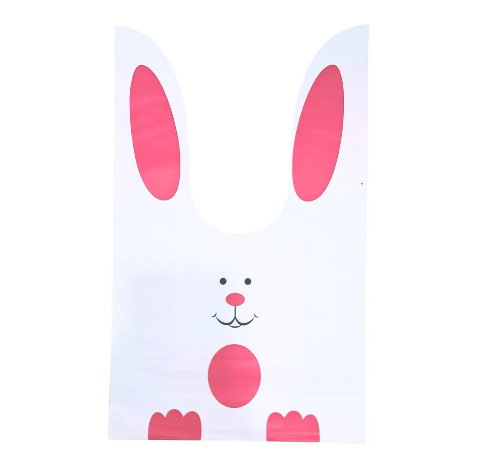 Set 12 Bolsas Conejo De Pascua Grandes 2
