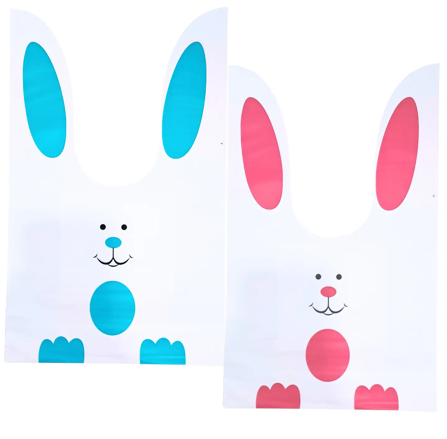 Set 12 Bolsas Conejo De Pascua Grandes 1