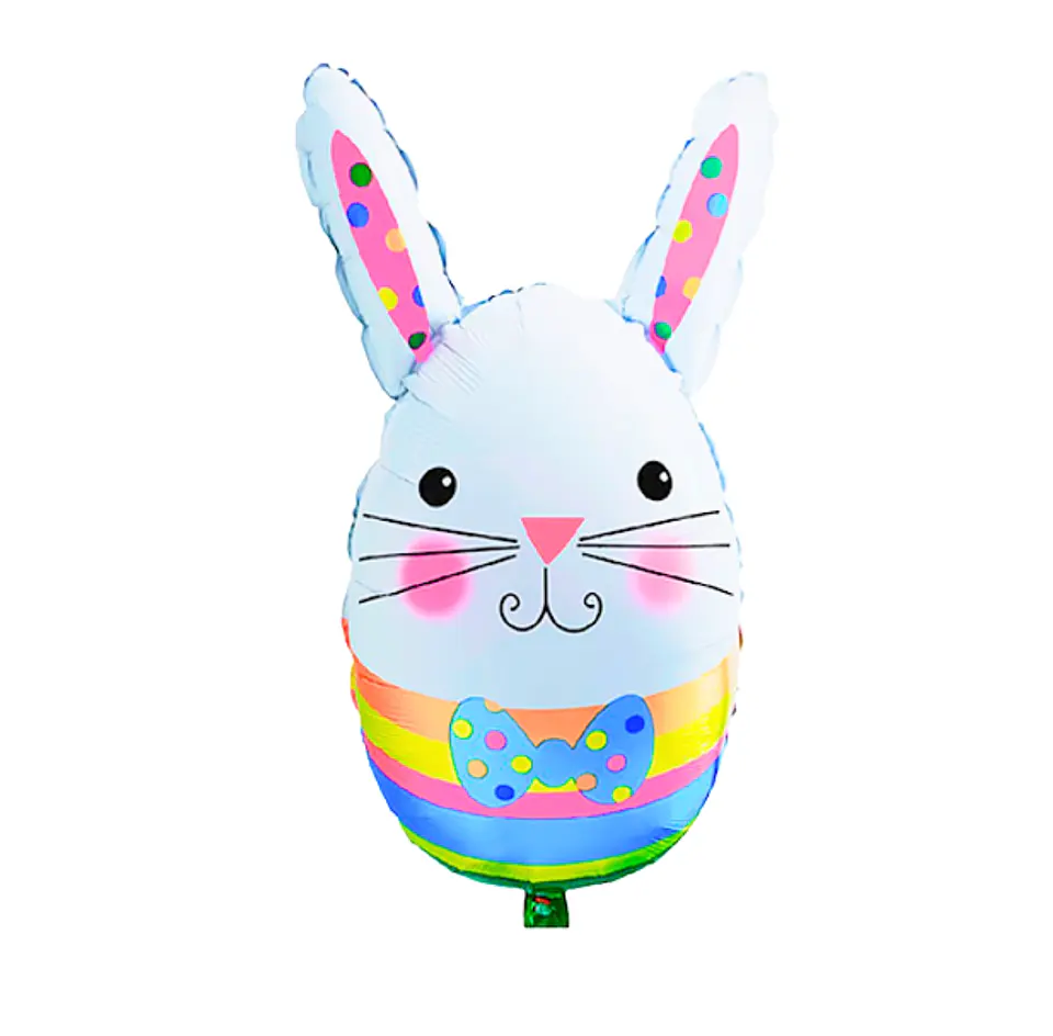 Globo Metálico Conejo Huevito 1