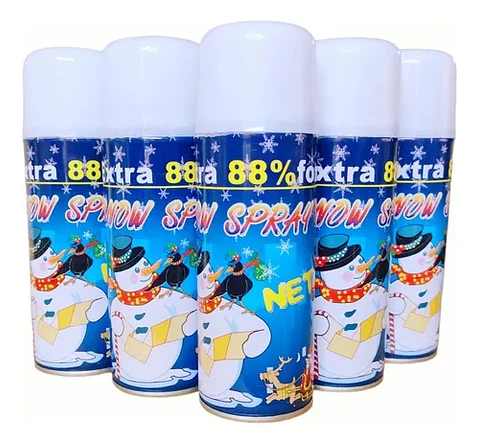 Nieve Spray Blanca X1