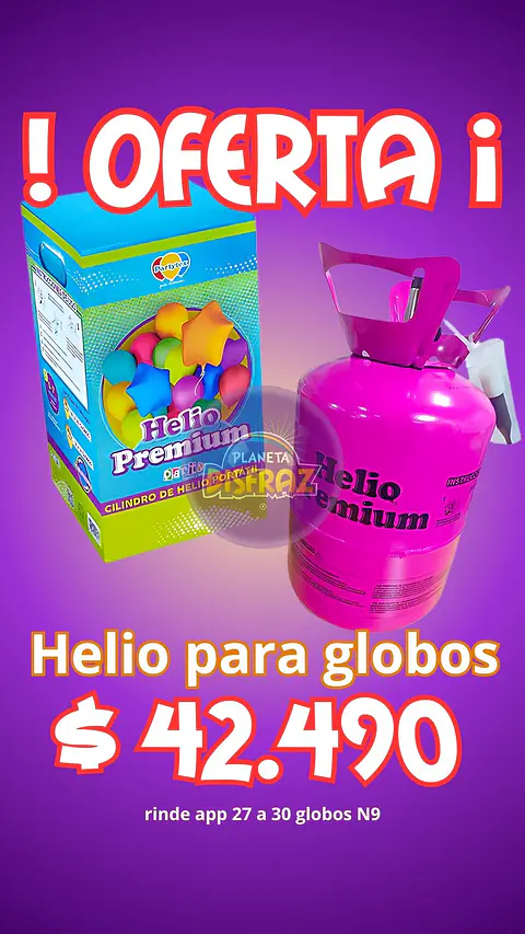 Helio Gas Para Globos
