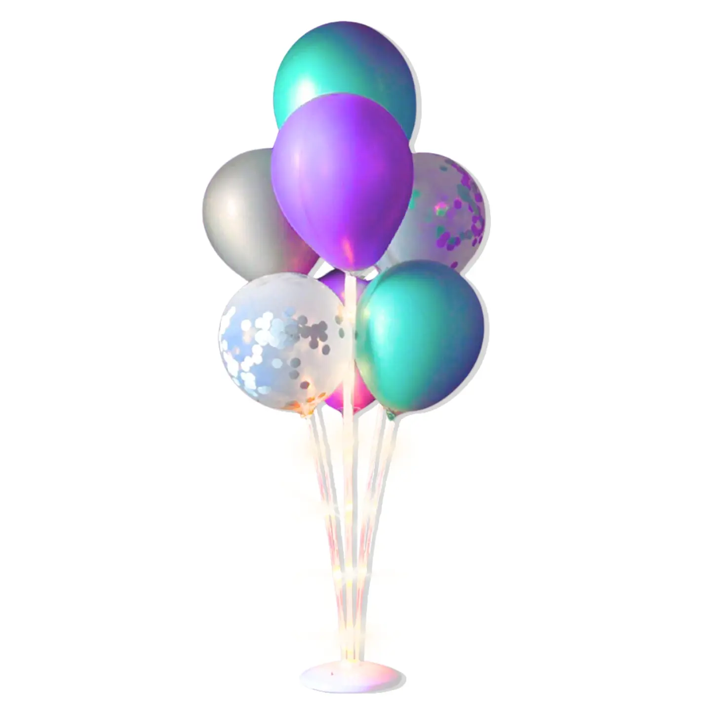 Base Pedestal De Globos Led 70Cm 1