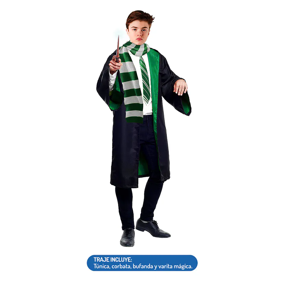 Disfraz Mago Cuento Slytherin 1
